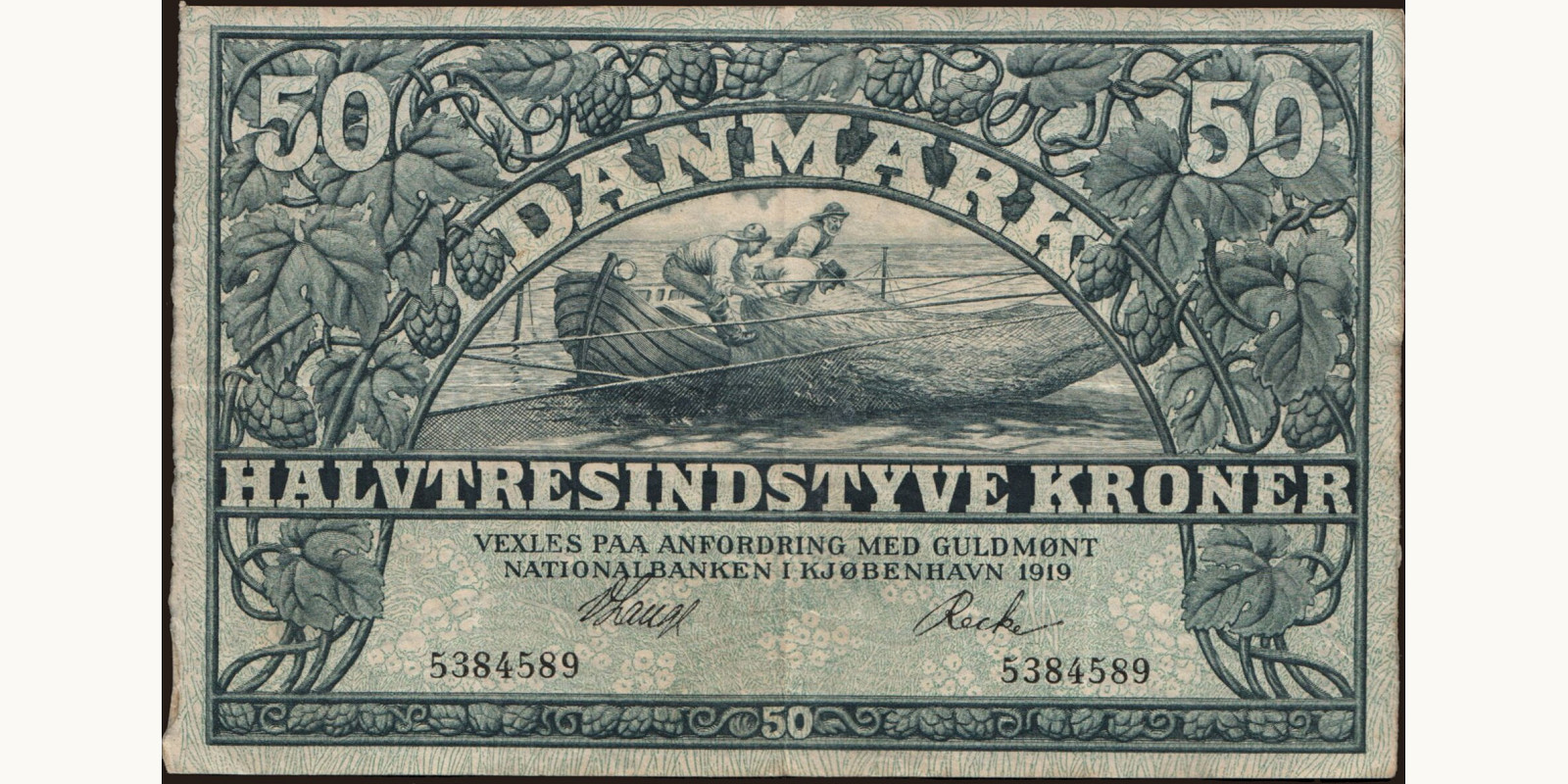 50 krone 1919