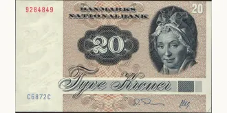 20 krone 1987