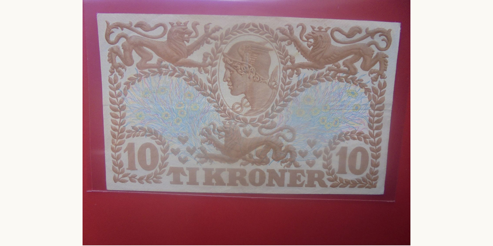 10 kroner Дания 1935 — Оборотная сторона