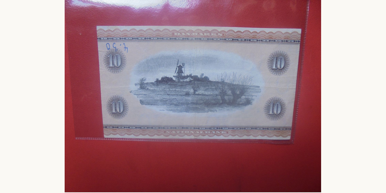 10 kroner Denmark 1950 — Back side