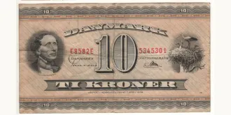 10 kroner 1958