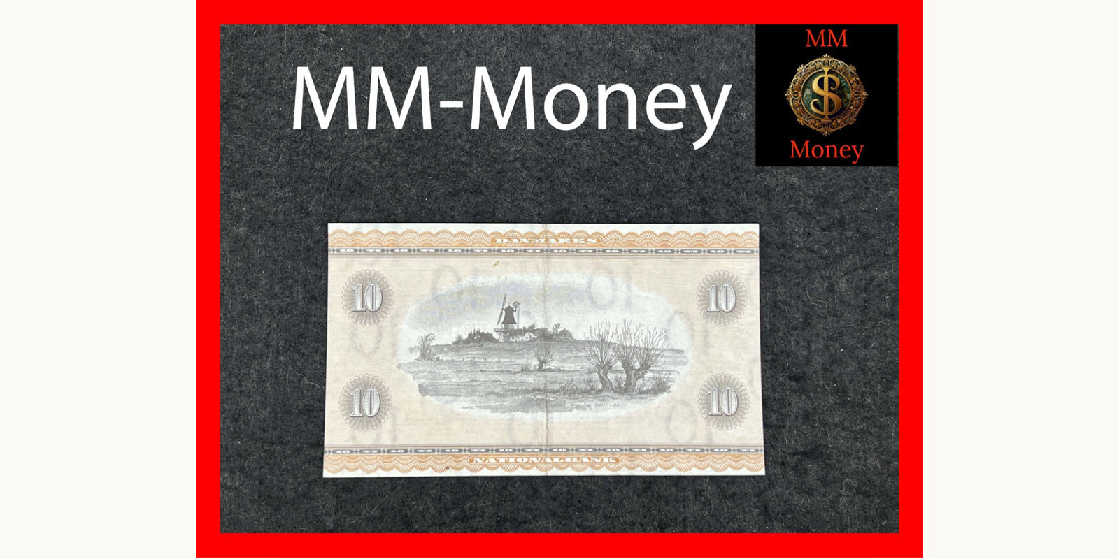 10 kroner Дания 1960 — Оборотная сторона