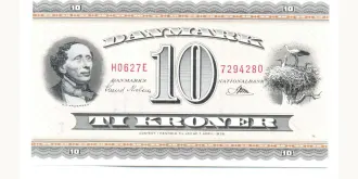 10 kroner 1962