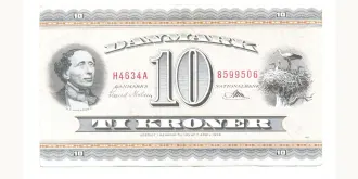 10 kroner 1963