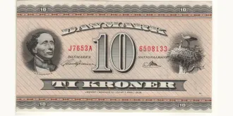 10 kroner 1965