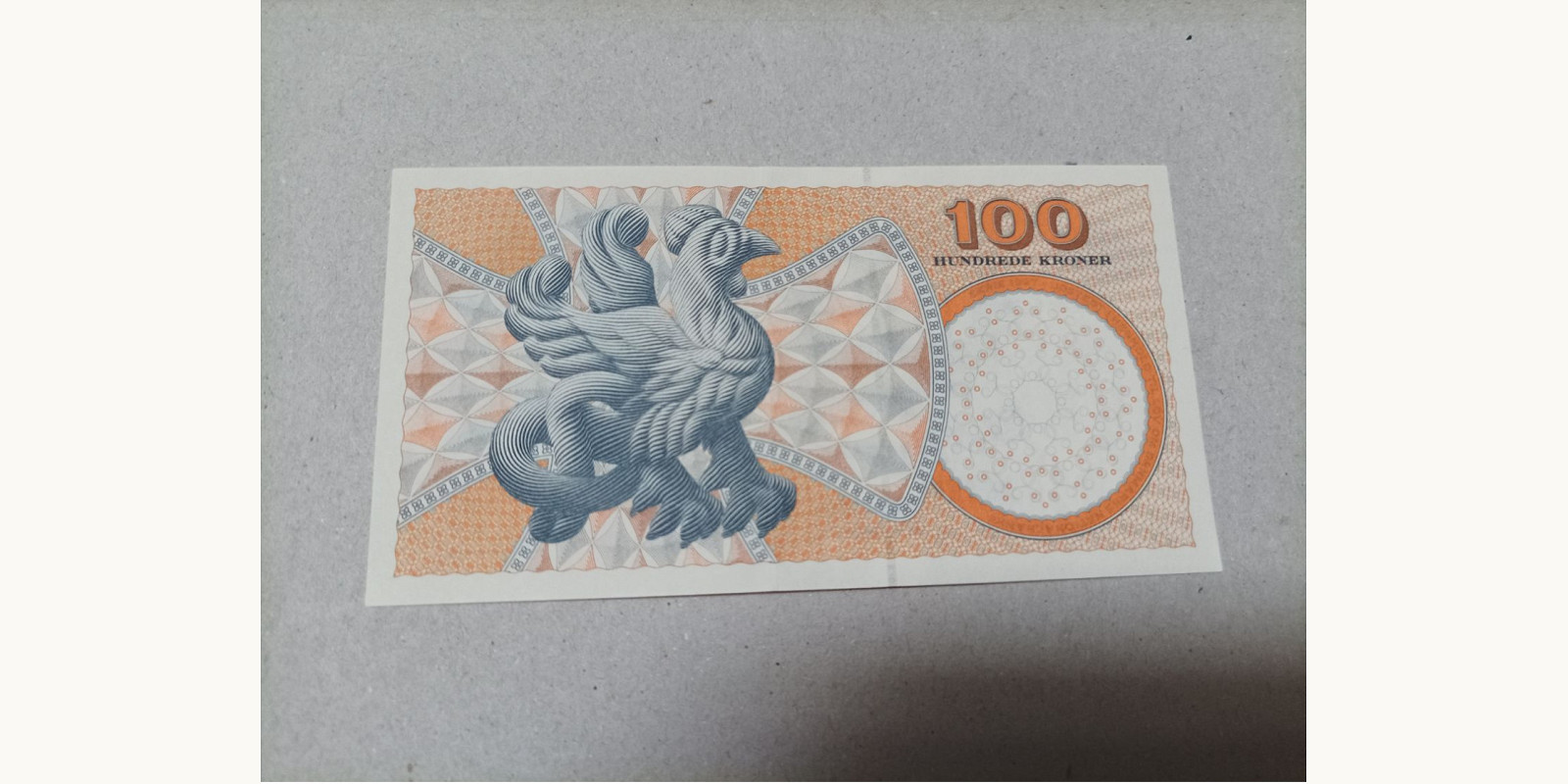 100 krone Denmark 2001 — Back side