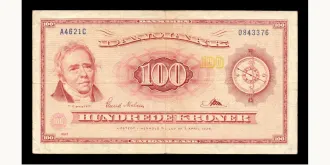 100 kroner 1962