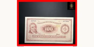 100 kroner 1970