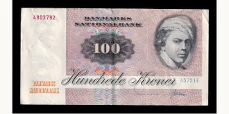 100 kroner 1975