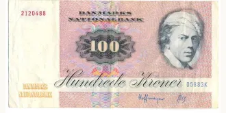 100 kroner 1988