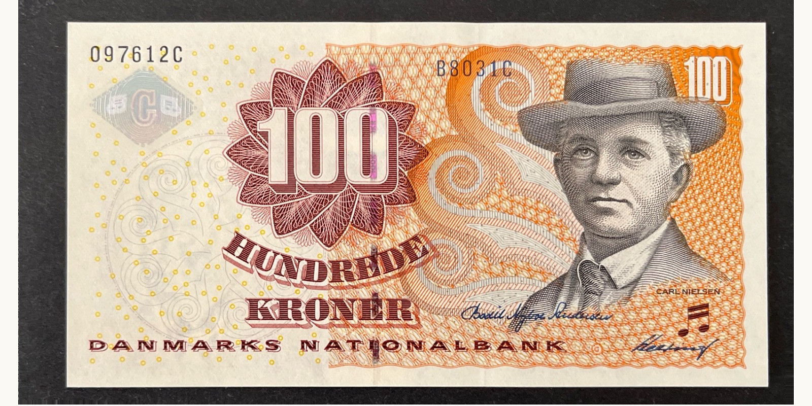100 kroner Denmark 2003 — Front side