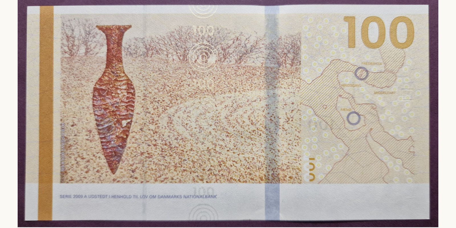 100 kroner Denmark 2020 — Back side