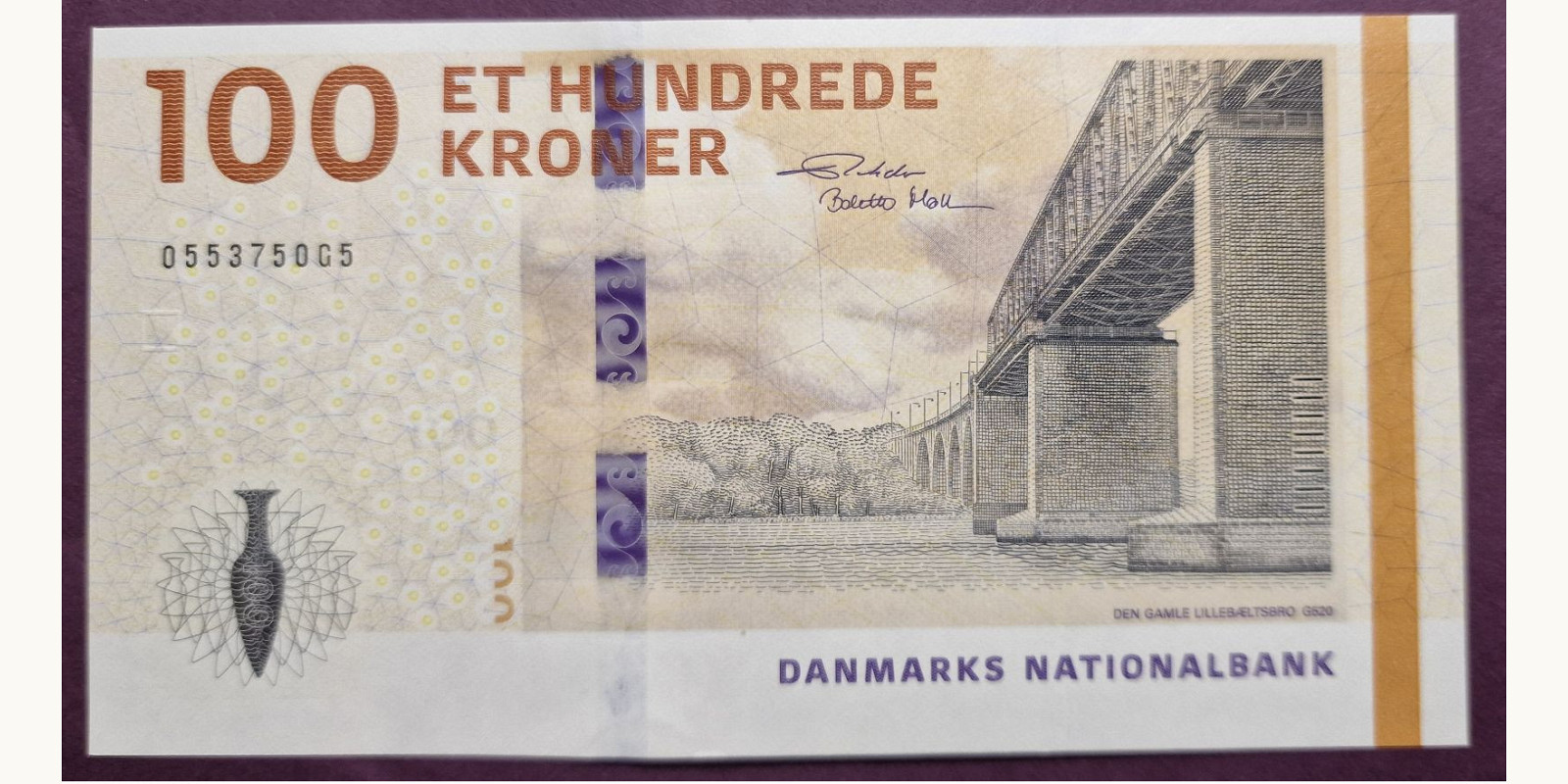 100 kroner Denmark 2020 — Front side