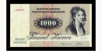 1000 kroner 1977