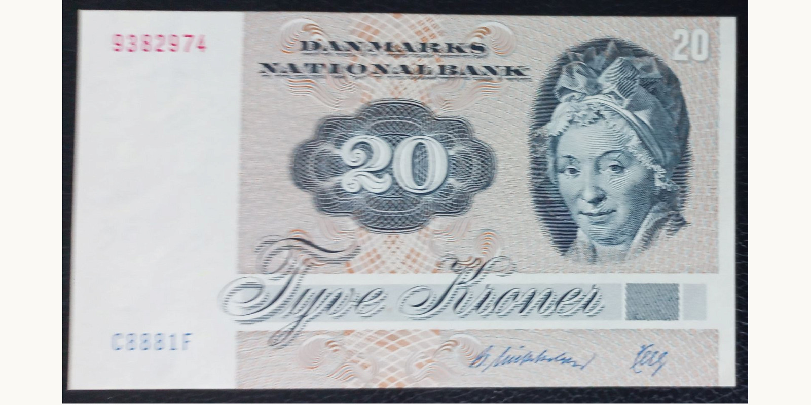 20 kroner Дания 1972 — Лицевая сторона