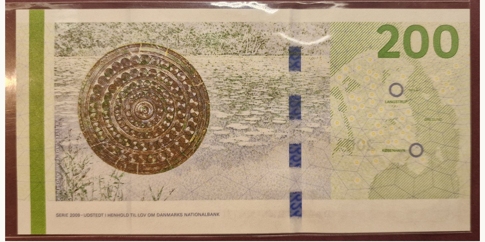 200 kroner Дания 2016 — Оборотная сторона