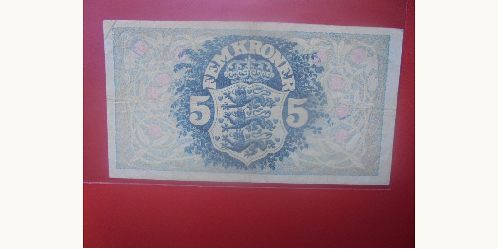 5 kroner Дания 1933 — Оборотная сторона