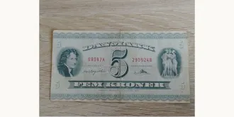 5 kroner 1958