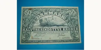 50 kroner 1938