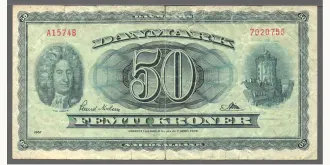 50 kroner 1957