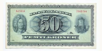 50 kroner 1958