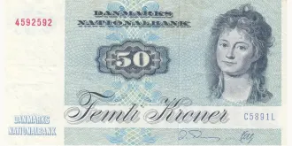 50 kroner 1989