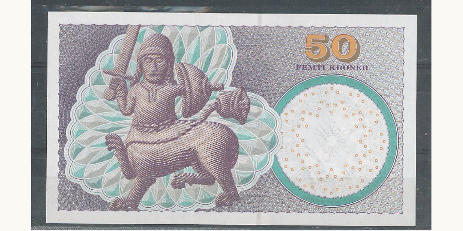 50 kroner Denmark 2002 — Back side