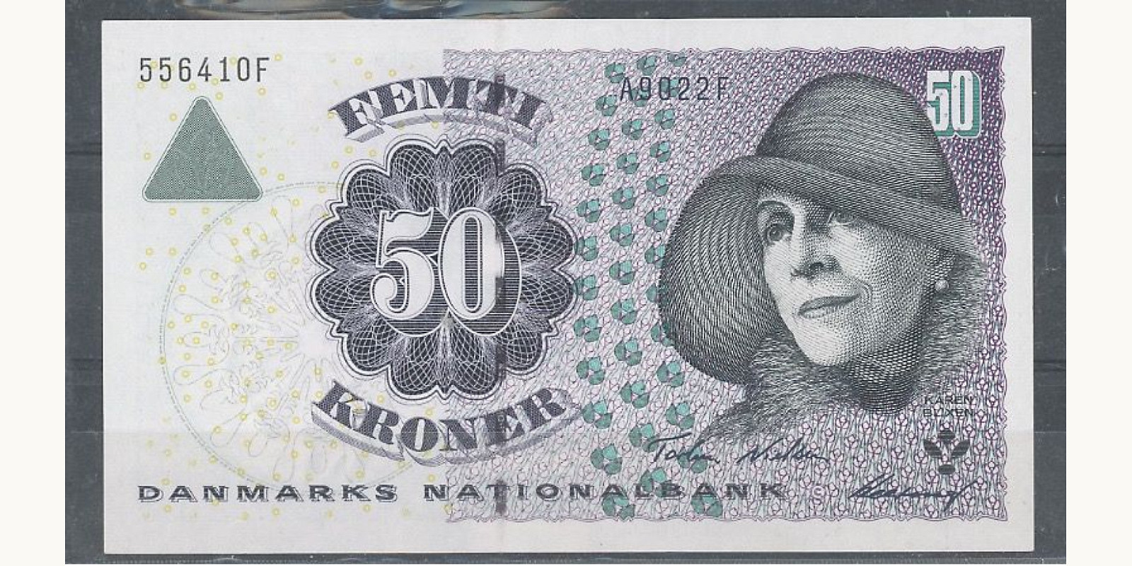 50 kroner Denmark 2002 — Front side
