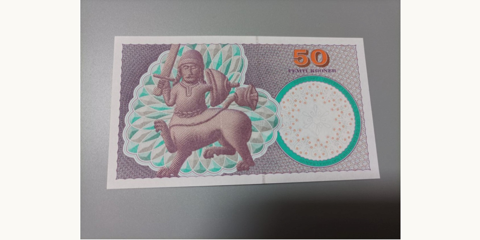 50 kroner Denmark 2004 — Back side