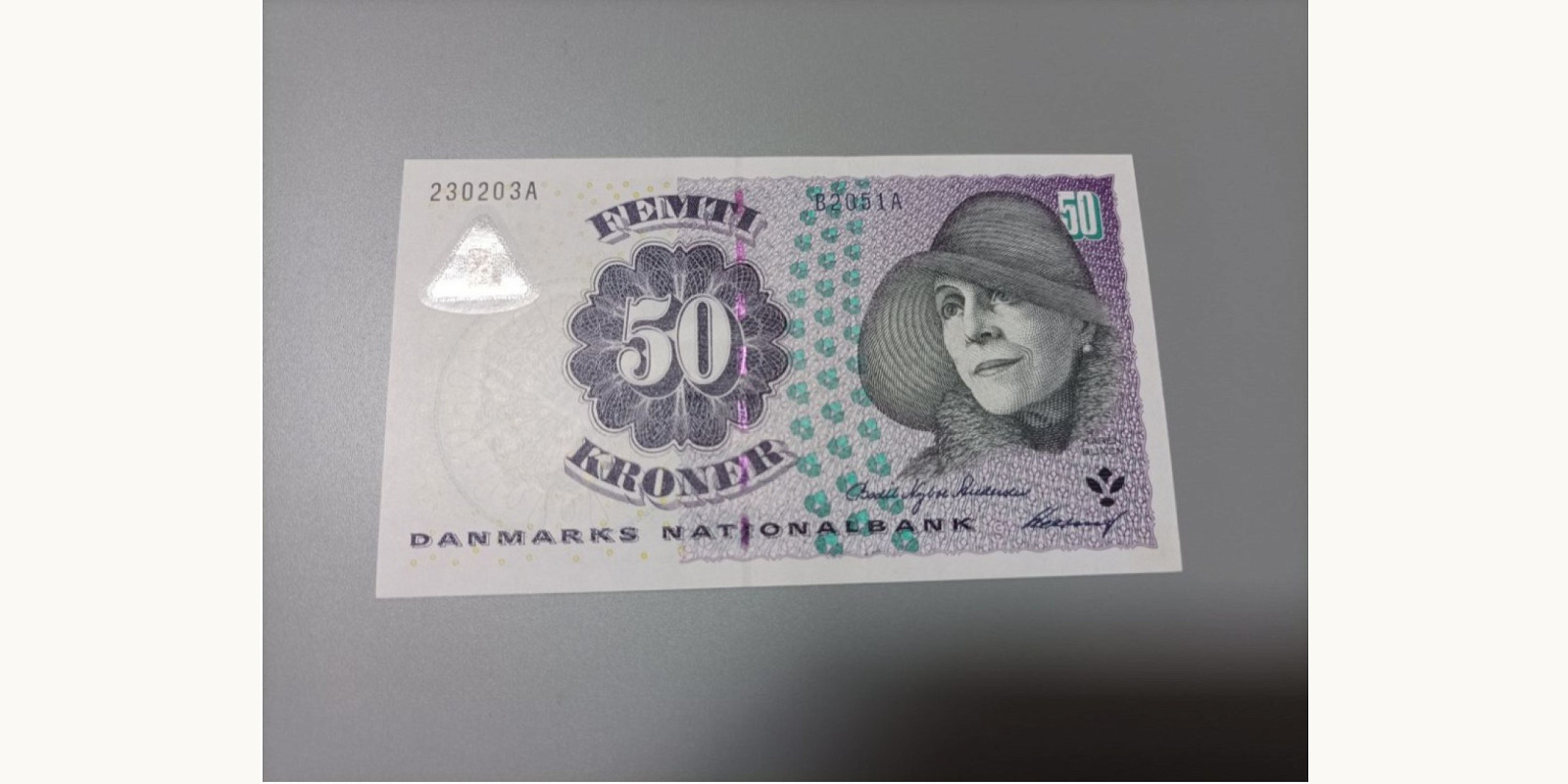 50 kroner Denmark 2004 — Front side