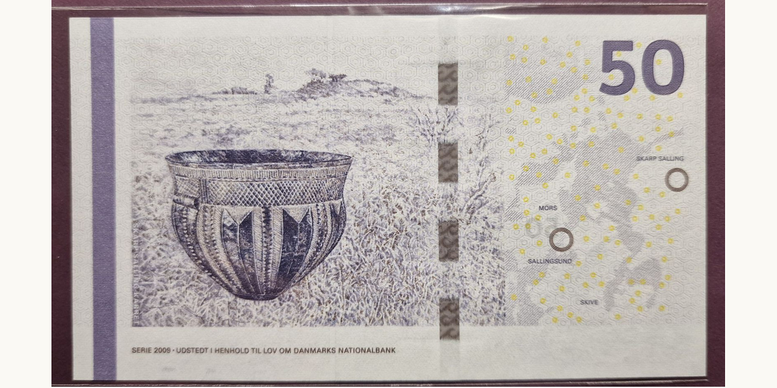 50 kroner Denmark 2016 — Back side