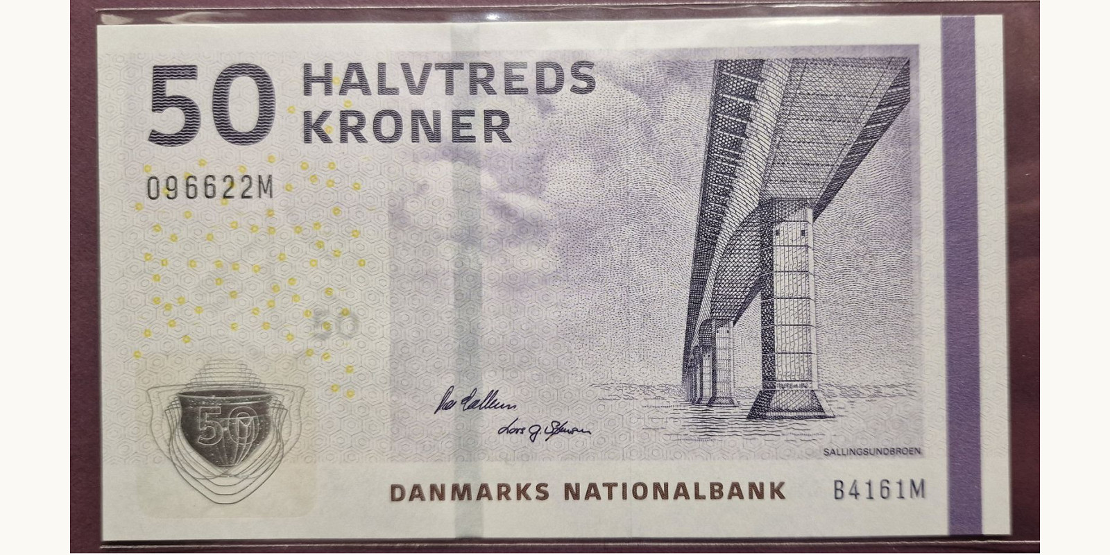 50 kroner Denmark 2016 — Front side
