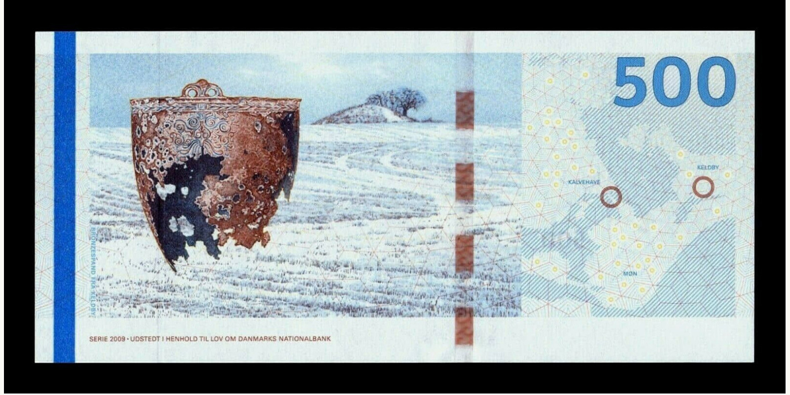 500 kroner Denmark 2011 — Back side