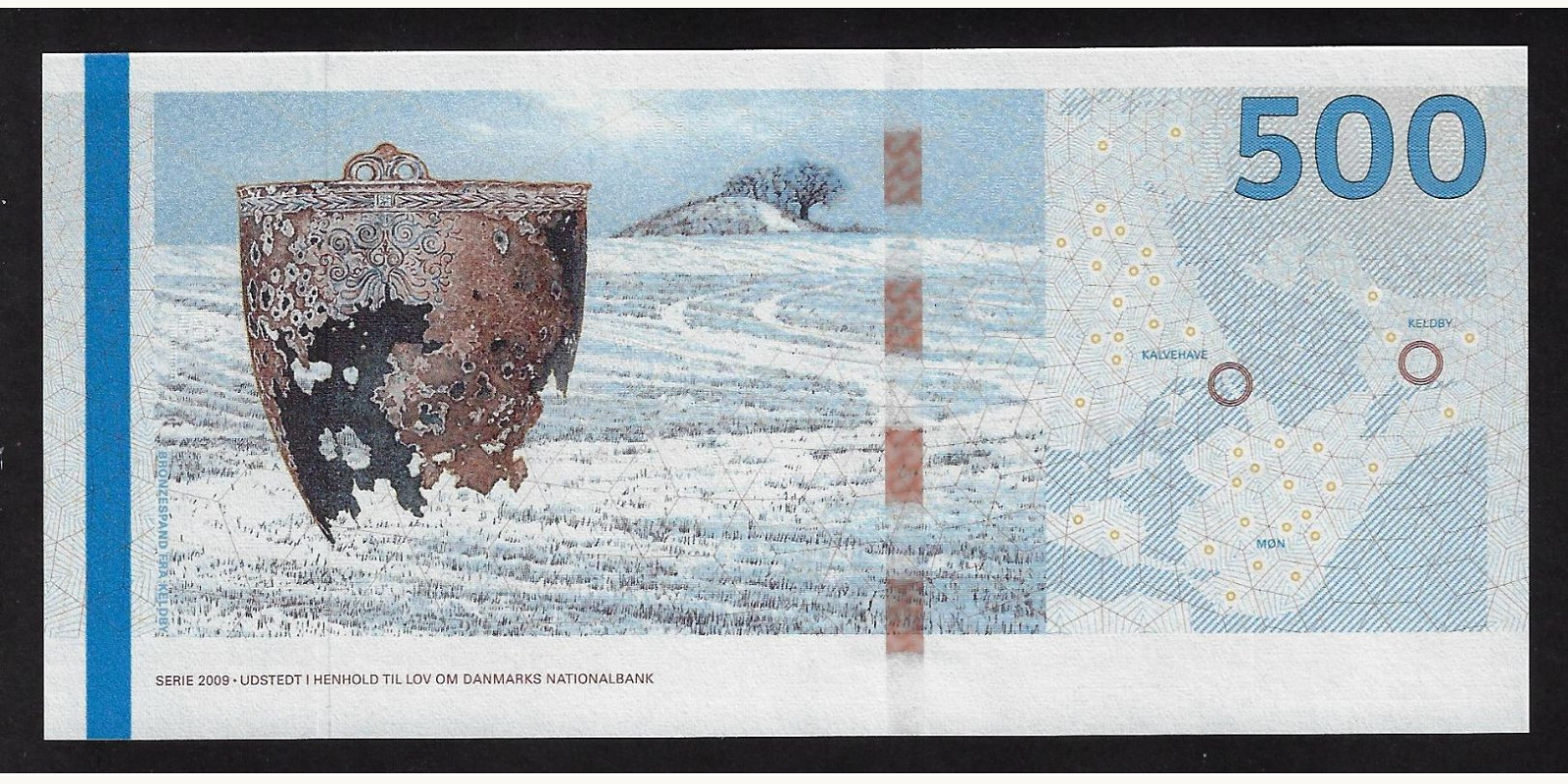 500 kroner Denmark 2016 — Back side