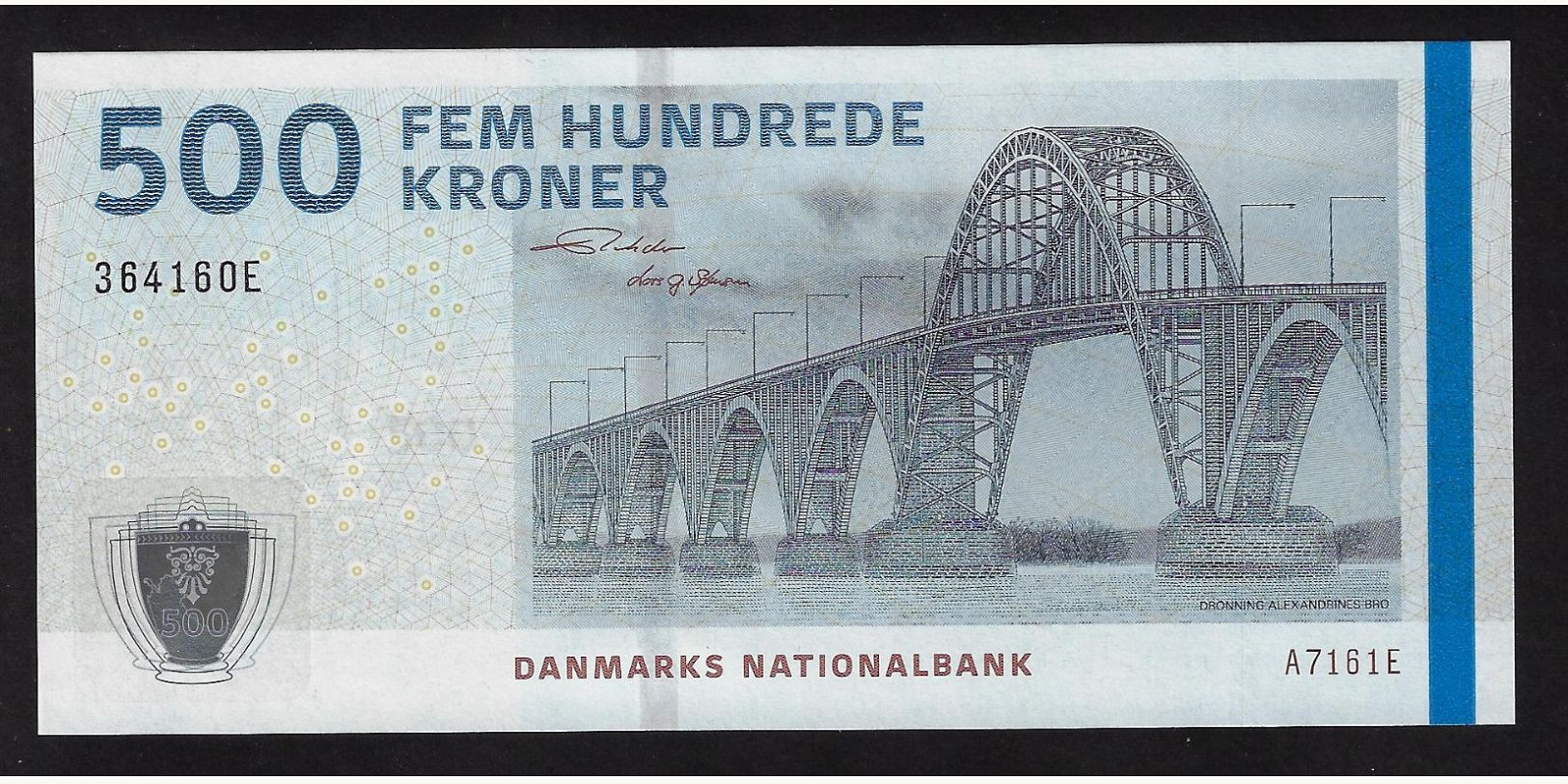 500 kroner Denmark 2016 — Front side