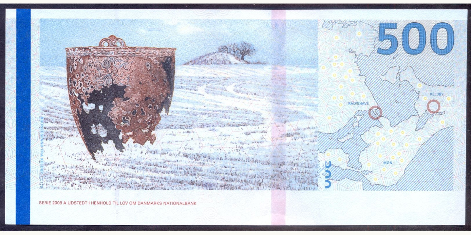 500 kroner Denmark 2019 — Back side