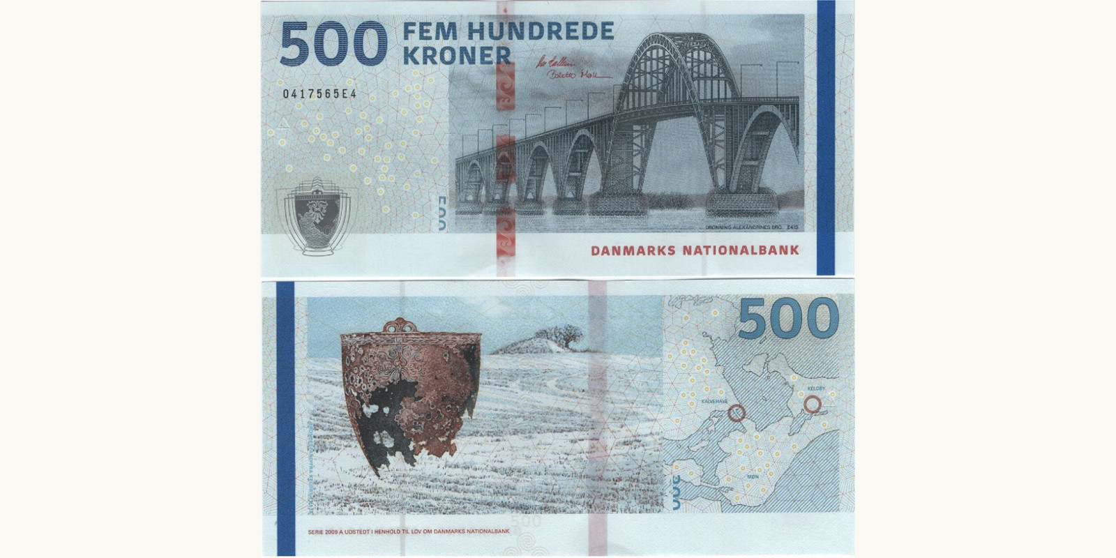 500 kroner Дания 2024 — Лицевая сторона