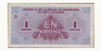 1 krone 1945