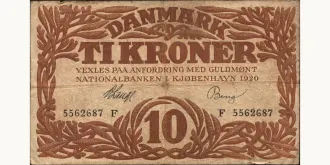 10 krone 1920