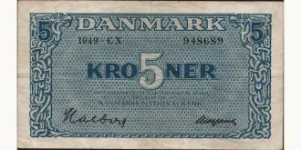 5 krone 1949