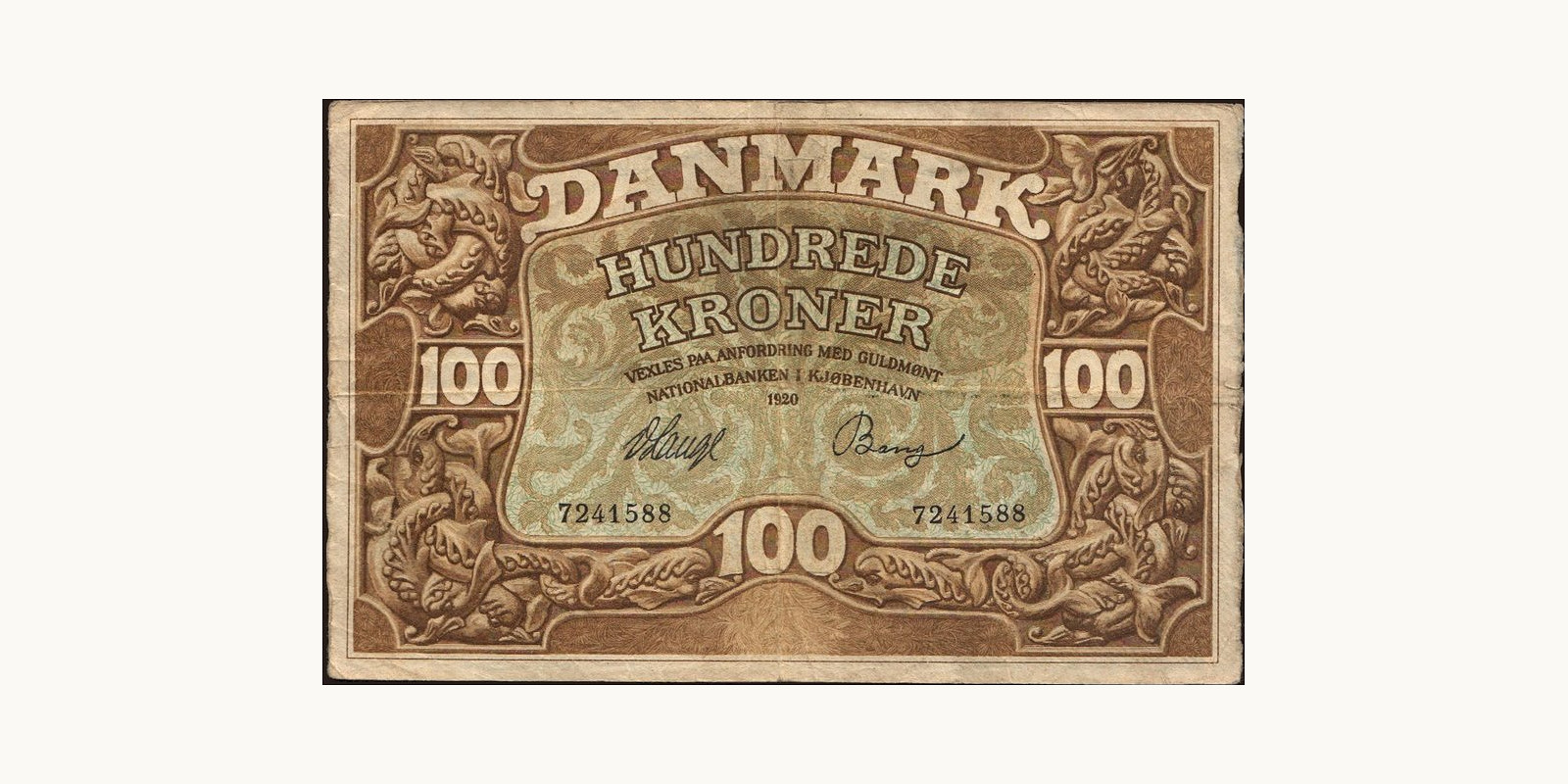 100 krone 1920