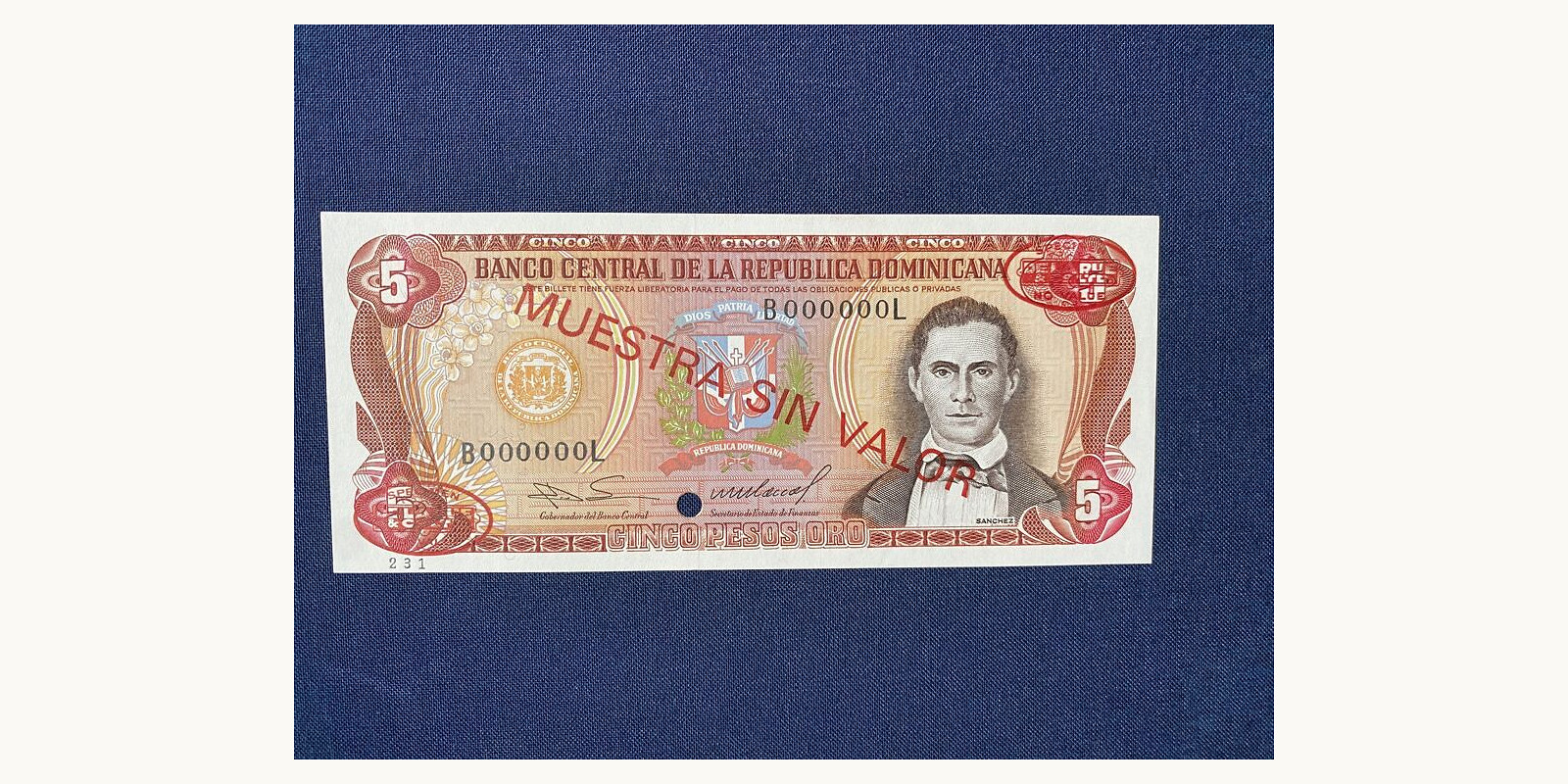 5 pesos 1985