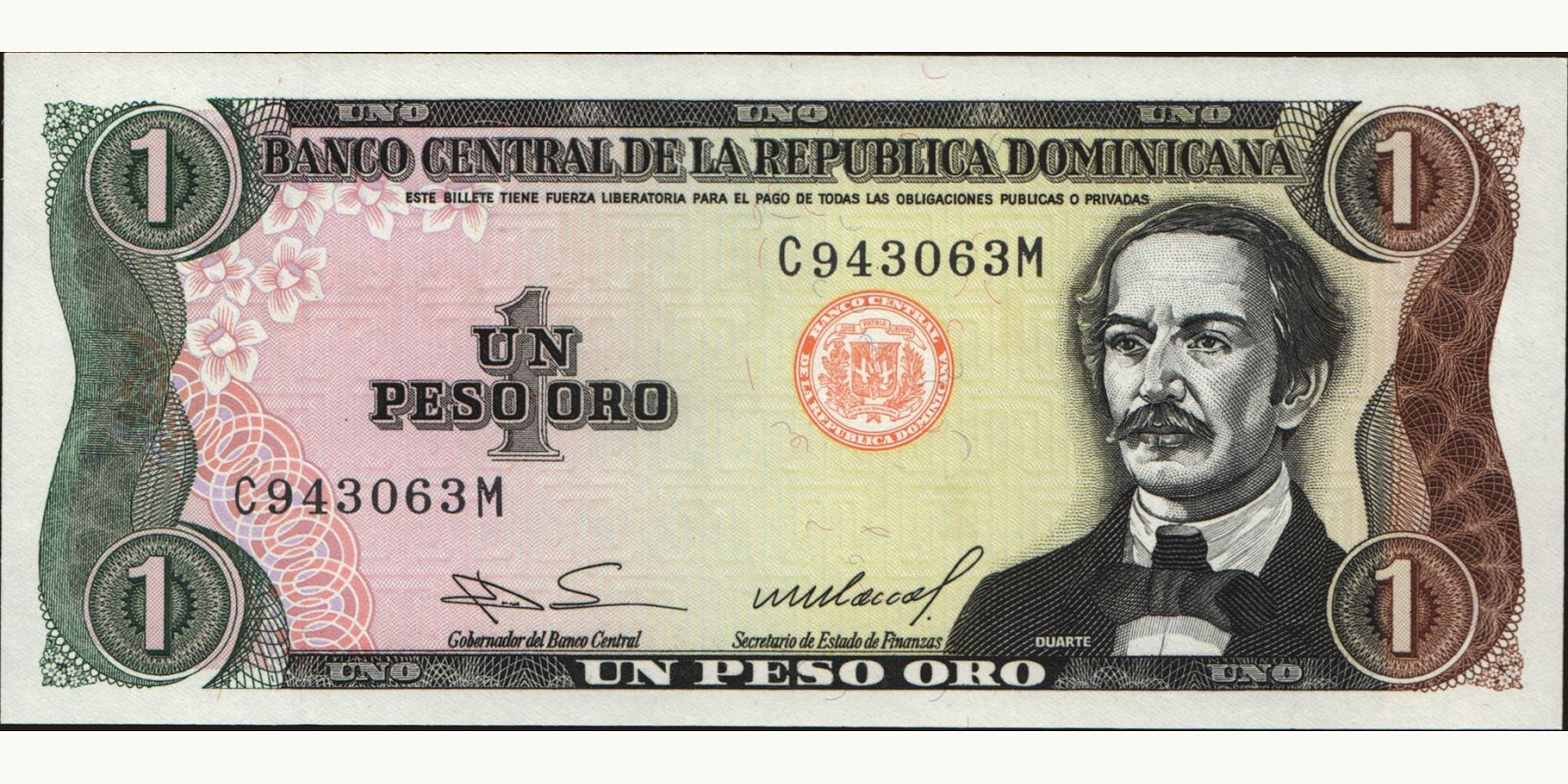 1 pesos 1984