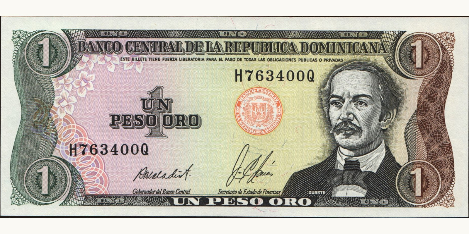 1 pesos 1987