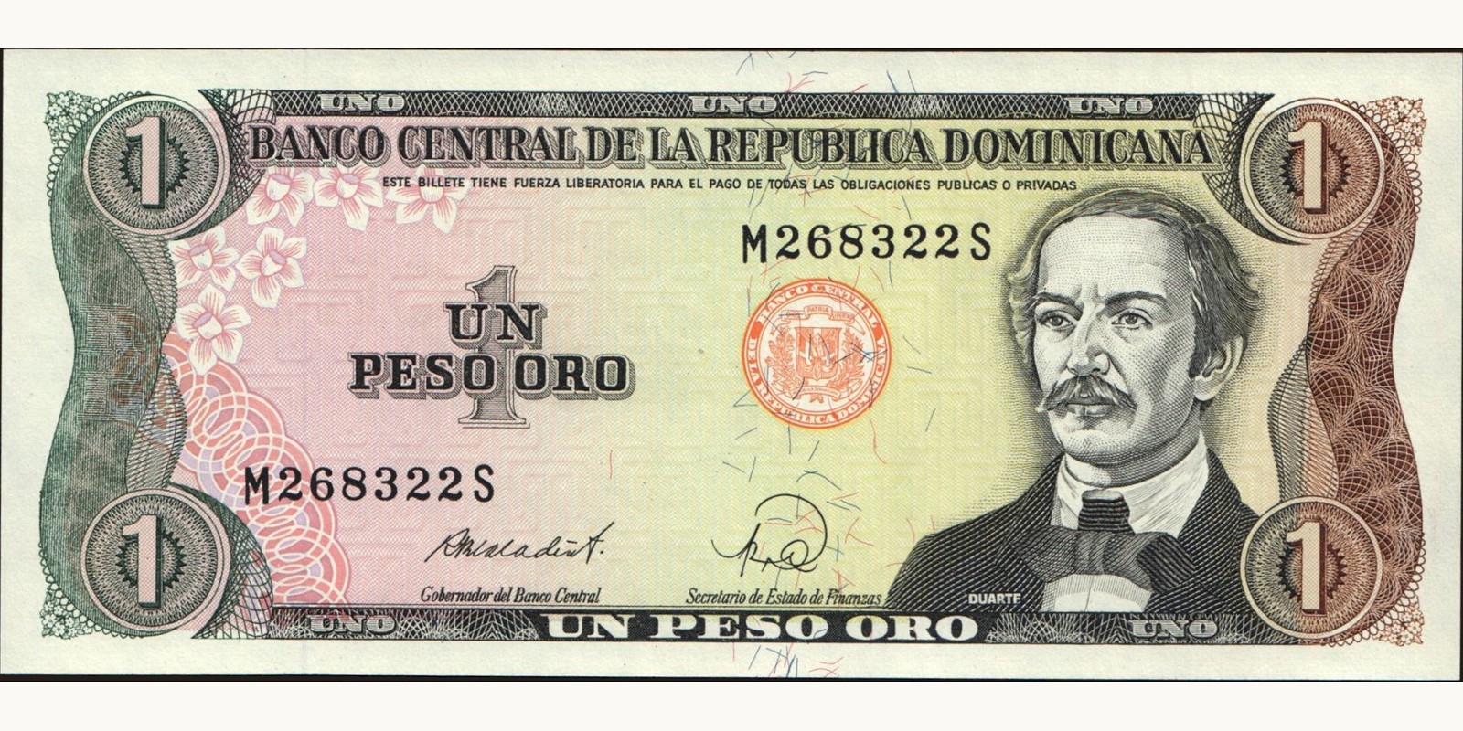 1 pesos 1988