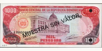 1000 pesos 1991