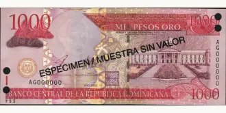 1000 pesos 2003