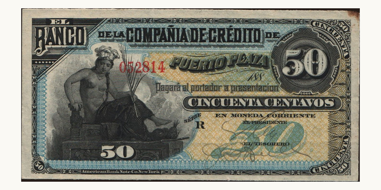 50 centavos 1889