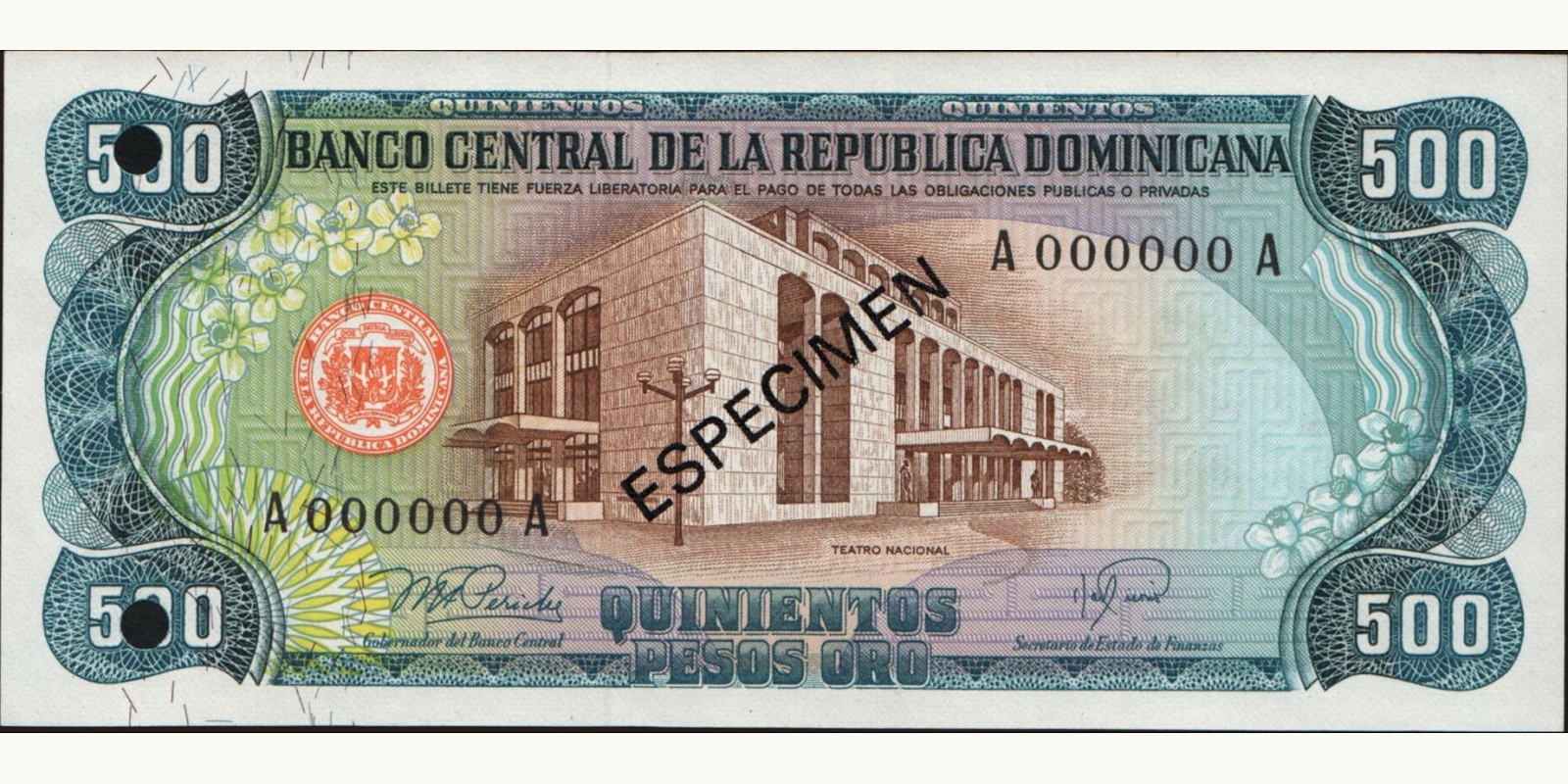 500 pesos 1978