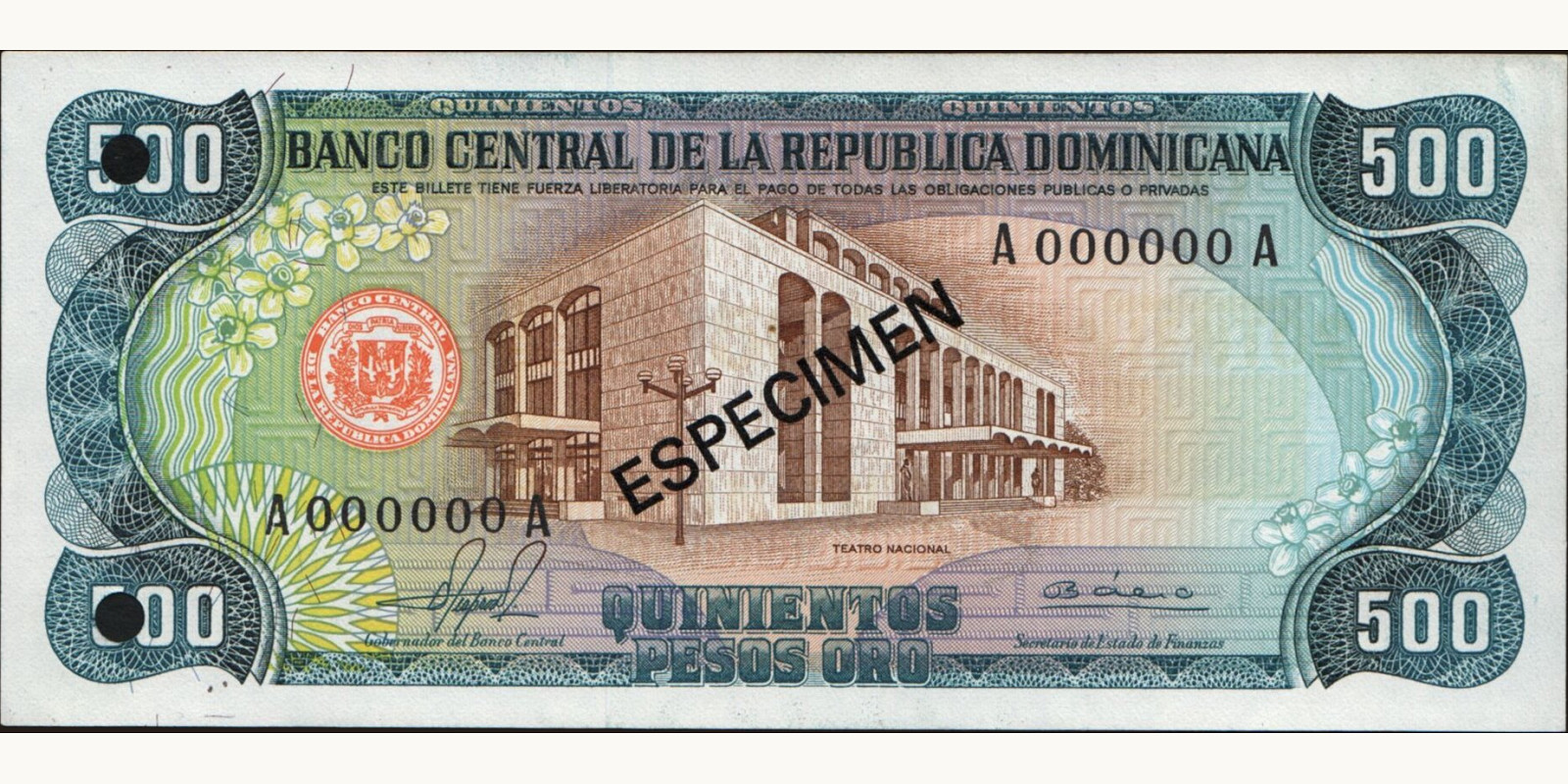 500 pesos 1981